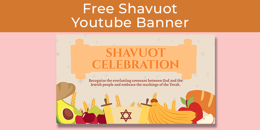Shavuot Youtube Banner