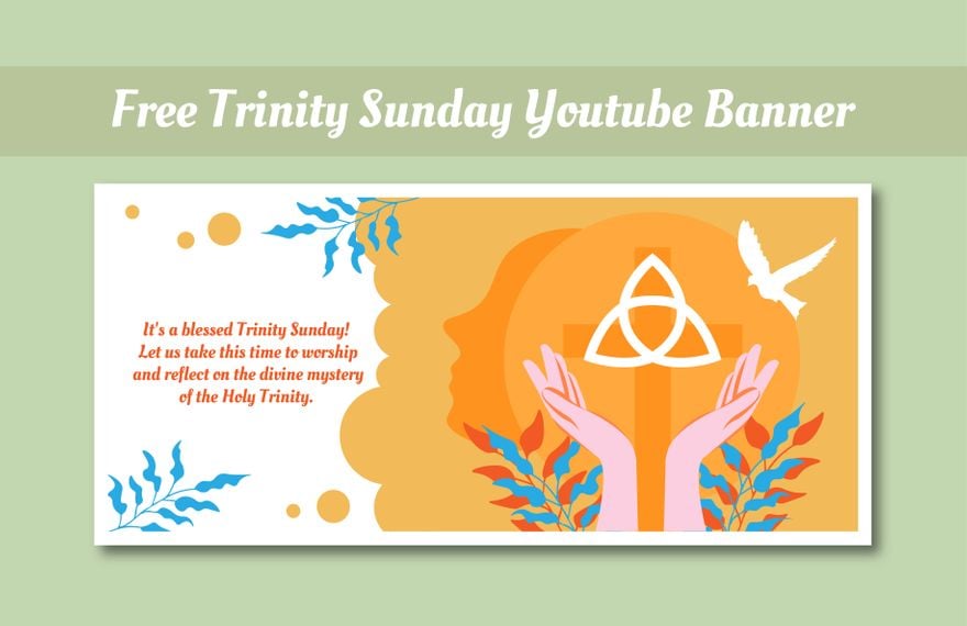 Trinity Sunday Youtube Banner