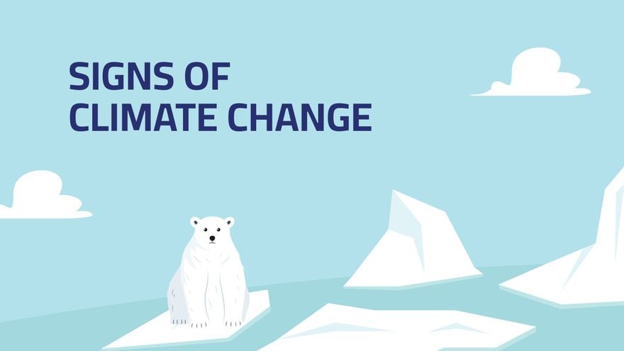 Simple Climate Change Presentation