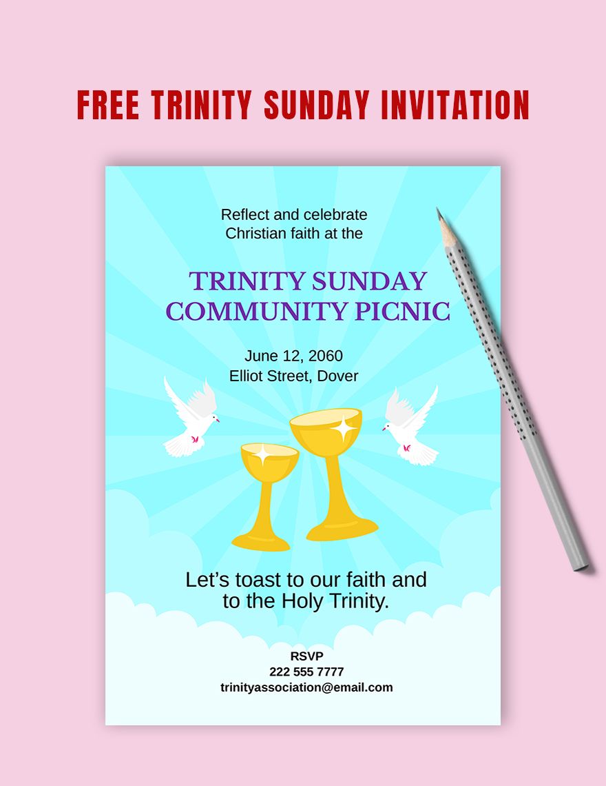 Trinity Sunday Invitation