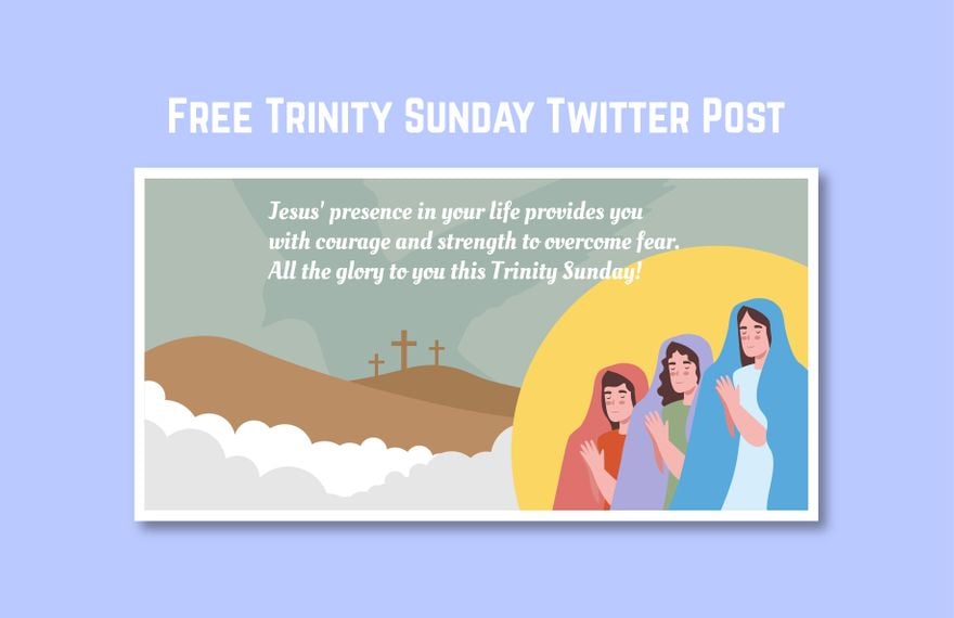Trinity Sunday Twitter Post