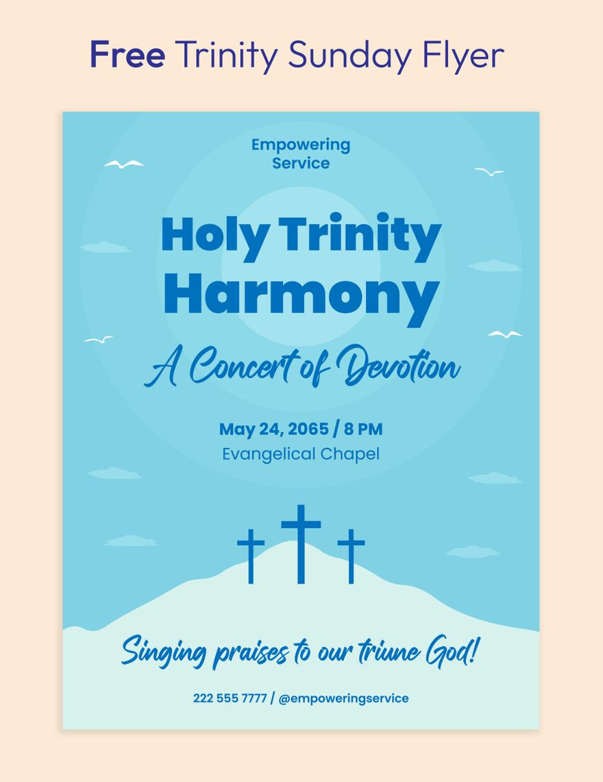 Trinity Sunday Flyer 