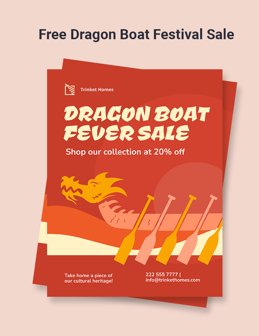 Dragon Boat Festival Sale in Word, Illustrator, PSD, EPS, SVG, PNG, JPEG
