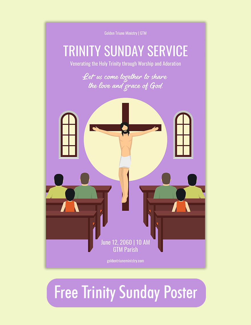 Trinity Sunday Poster