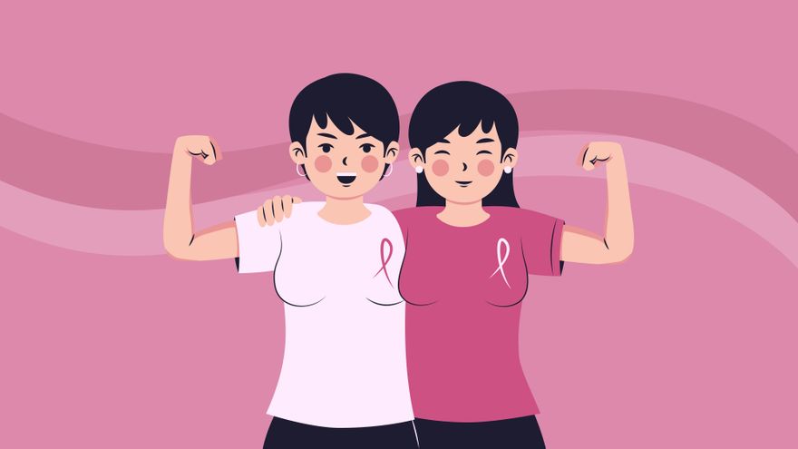 Free Cancer Awareness Background in PDF, Illustrator, PSD, EPS, SVG, JPG, PNG