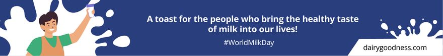 World Milk Day Ad Banner