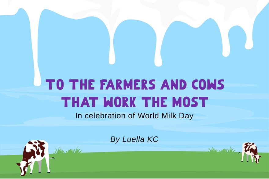 World Milk Day Blog Banner