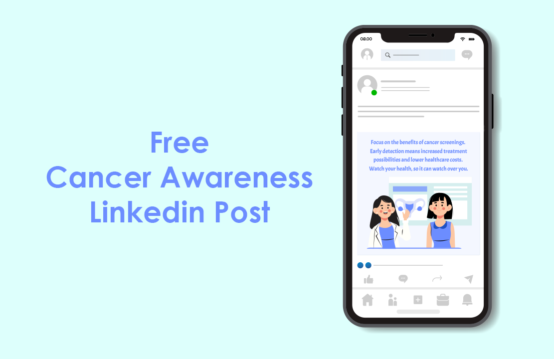 Cancer Awareness Linkedin Post