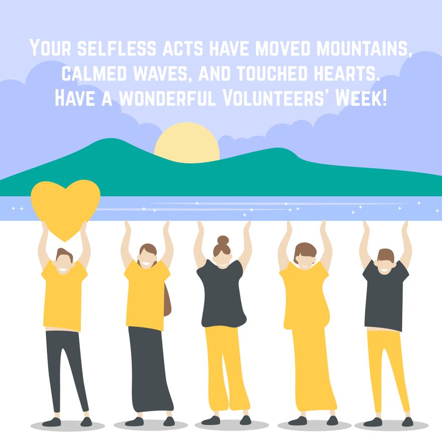 Volunteers' Week Instagram Post