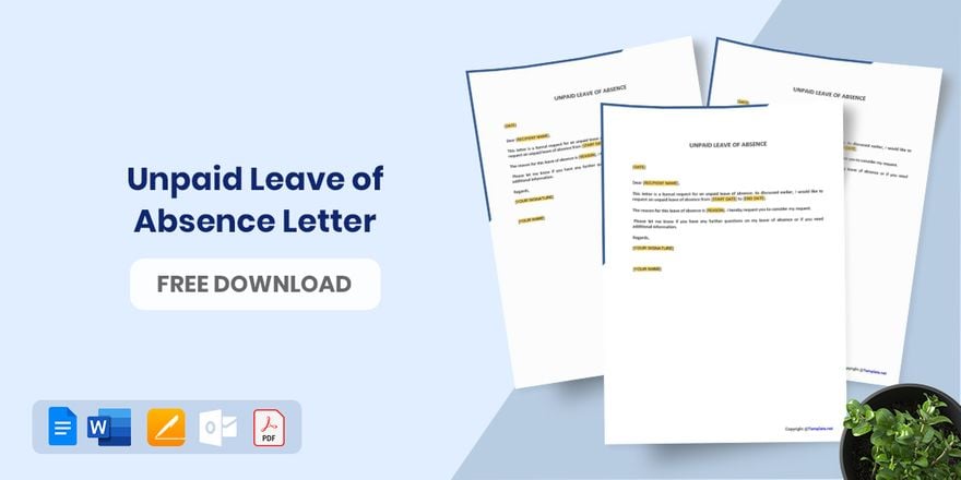 Unpaid Leave of Absence Letter