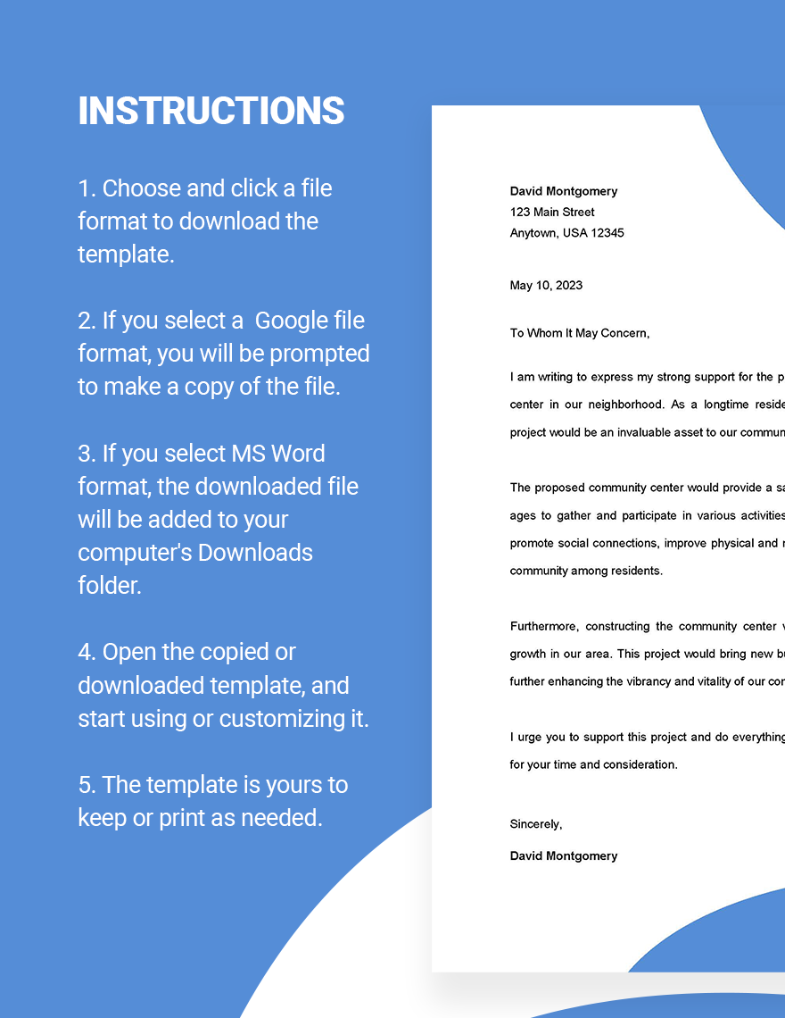 To Whom it May Concern Letter Template Word Google Docs Template net To Whom it May Concern Letter Template Word Google Docs Template net