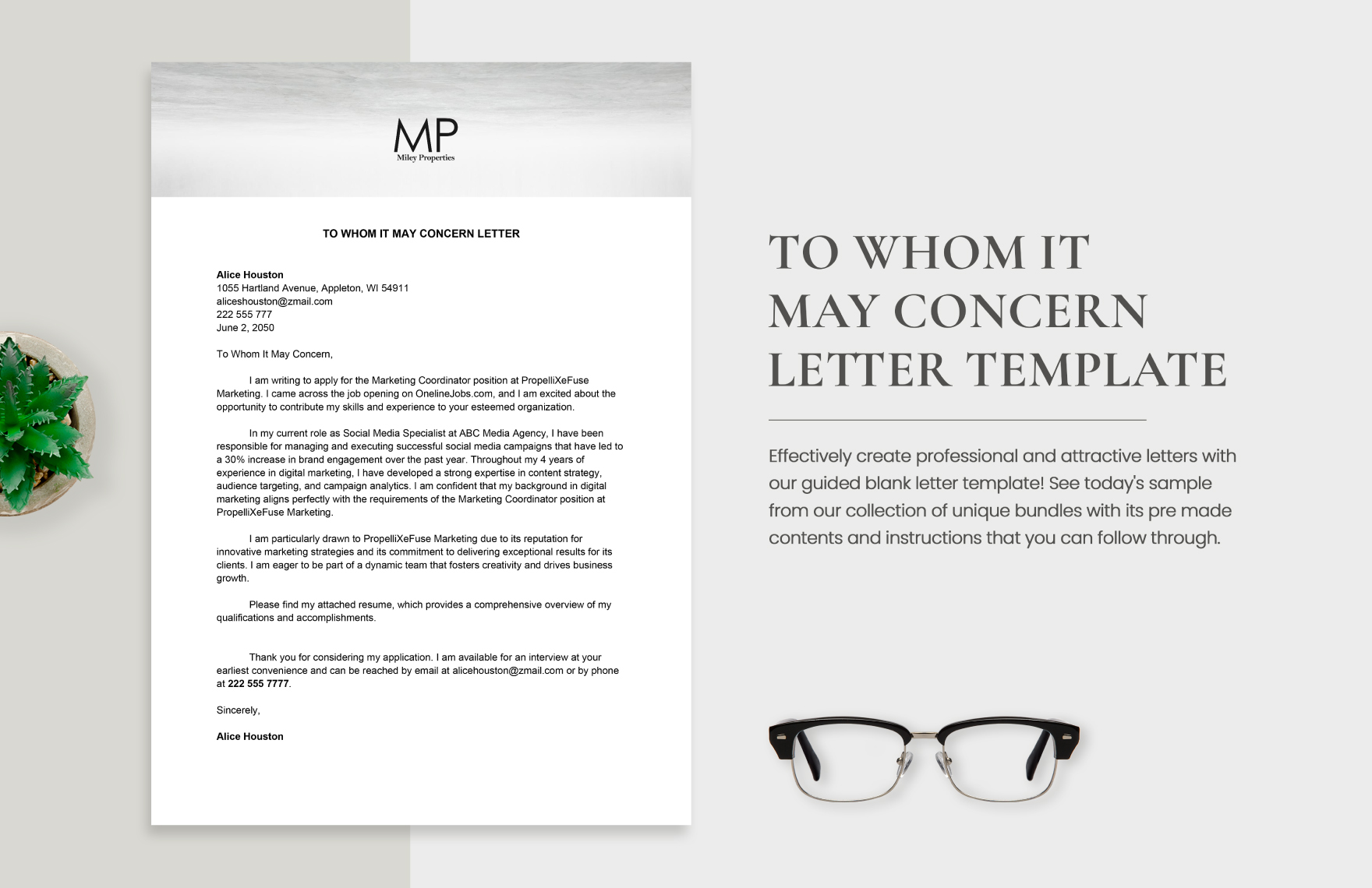 To Whom it May Concern Letter Template in Word, Google Docs, PDF