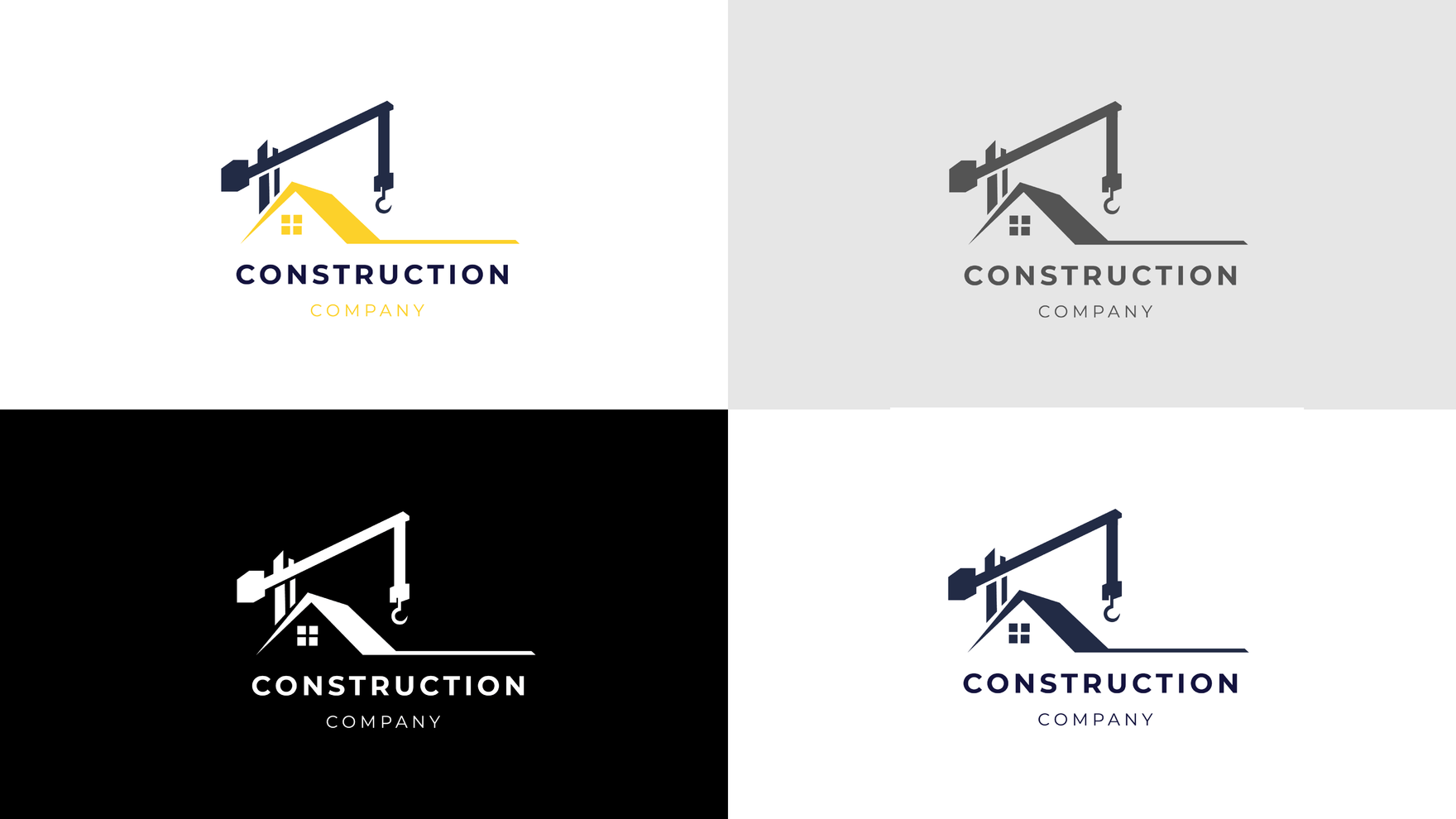 Construction Crane Logo
