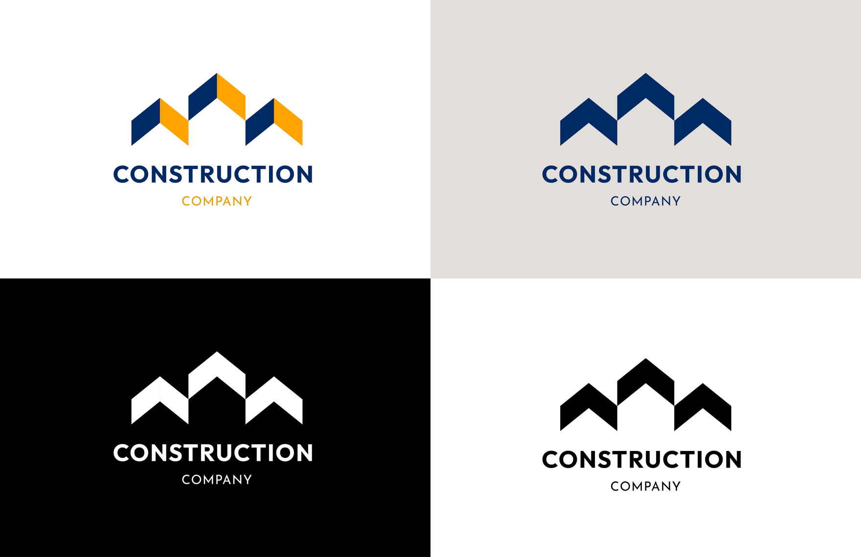 Construction Geometric Logo
