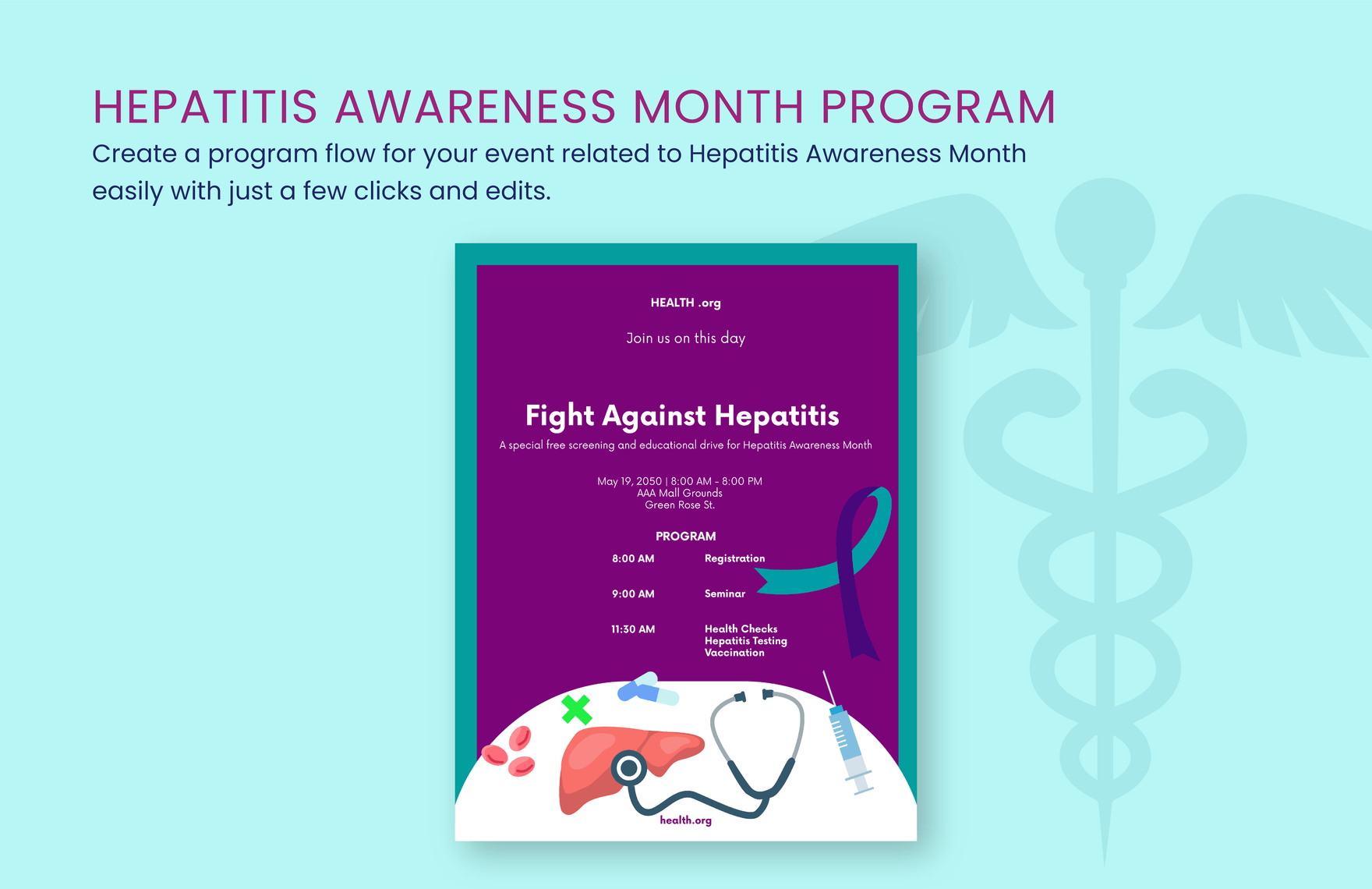 30+ Professional Hepatitis Awareness Month Template Bundle