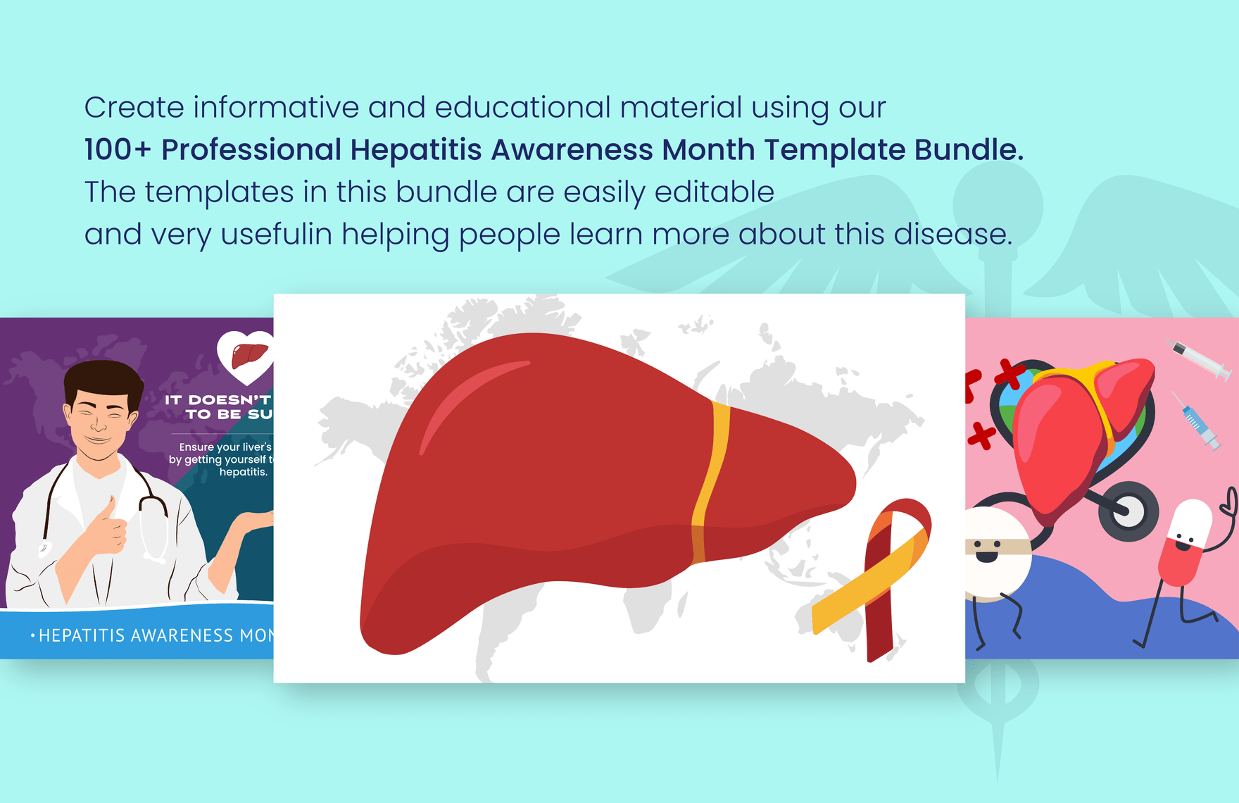 Free 30+ Professional Hepatitis Awareness Month Template Bundle