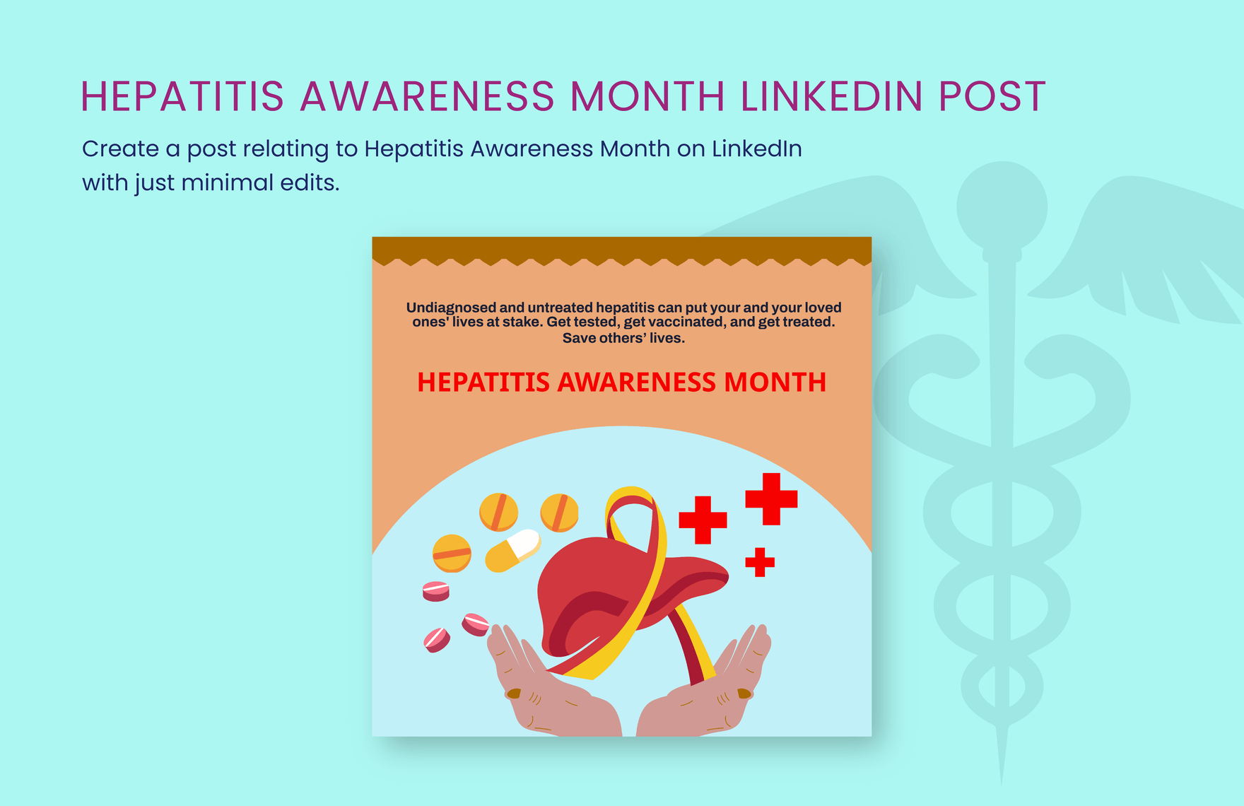 30+ Professional Hepatitis Awareness Month Template Bundle