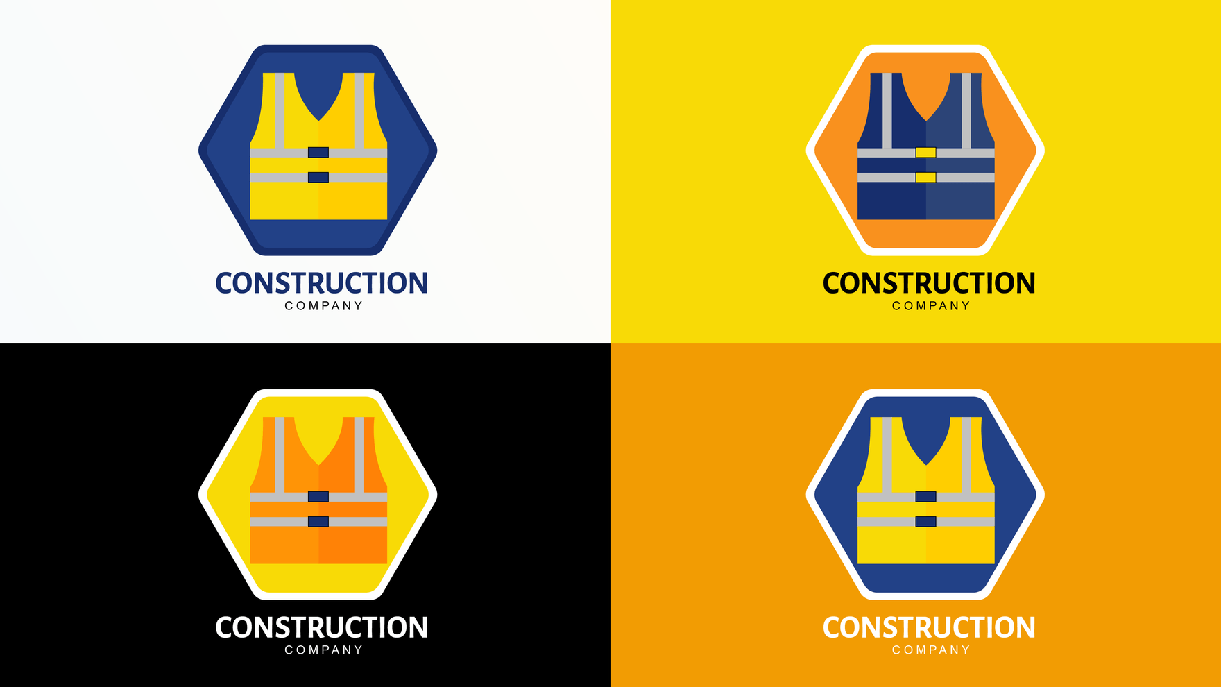 Construction Safety Vest Logo