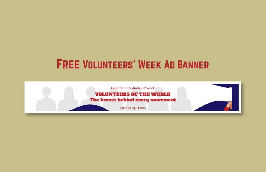 ` ` ` Volunteers' Week Ad Banner