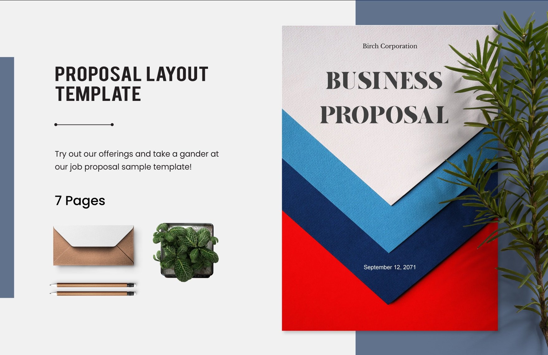 Proposal Layout Template