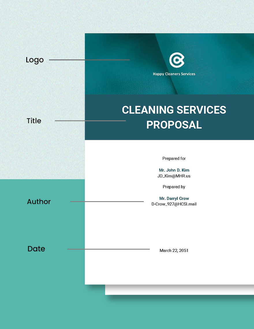 Cleaning Services Proposal Template - Google Docs, Word | Template.net