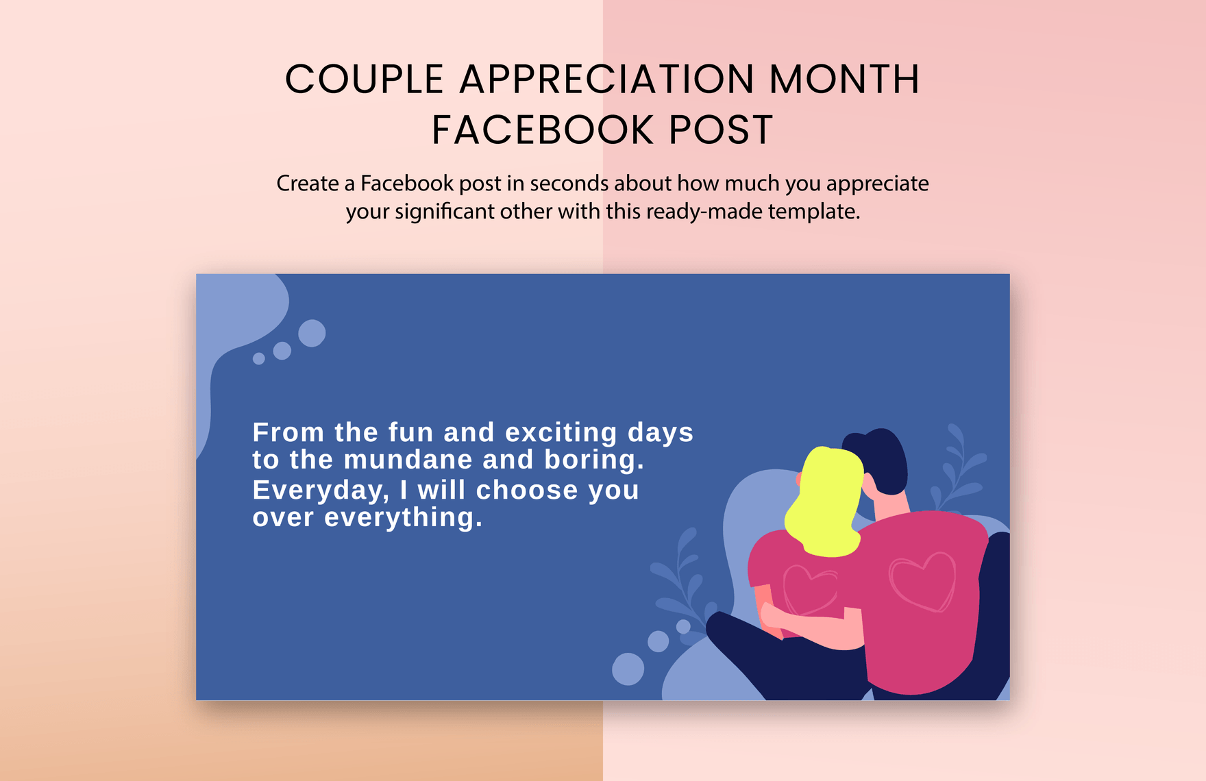 30+ Lovely Couple Appreciation Month Template Bundle