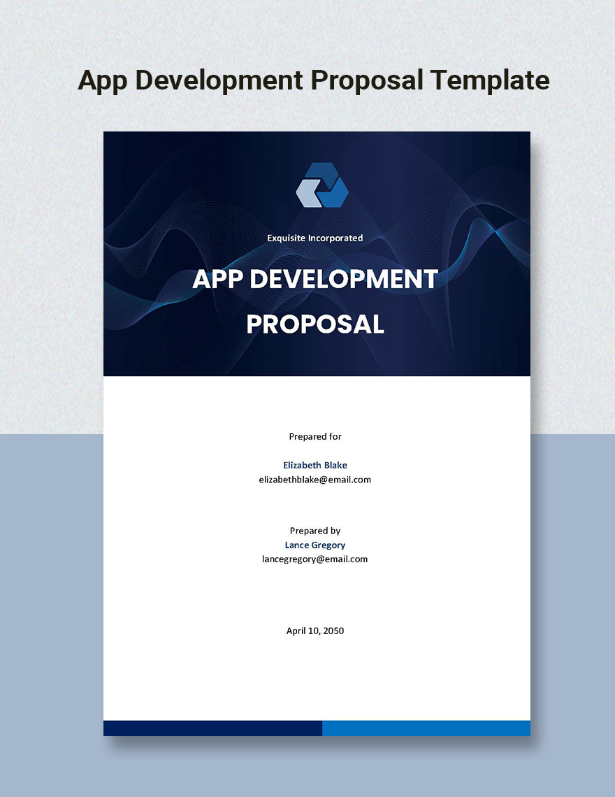 Proposal Letter Templates Documents Design Free Download