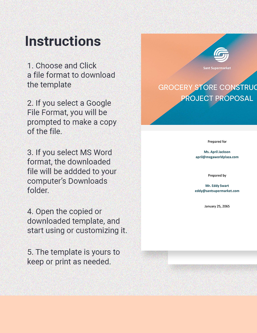 Startup Proposal Template - Google Docs, Word | Template.net