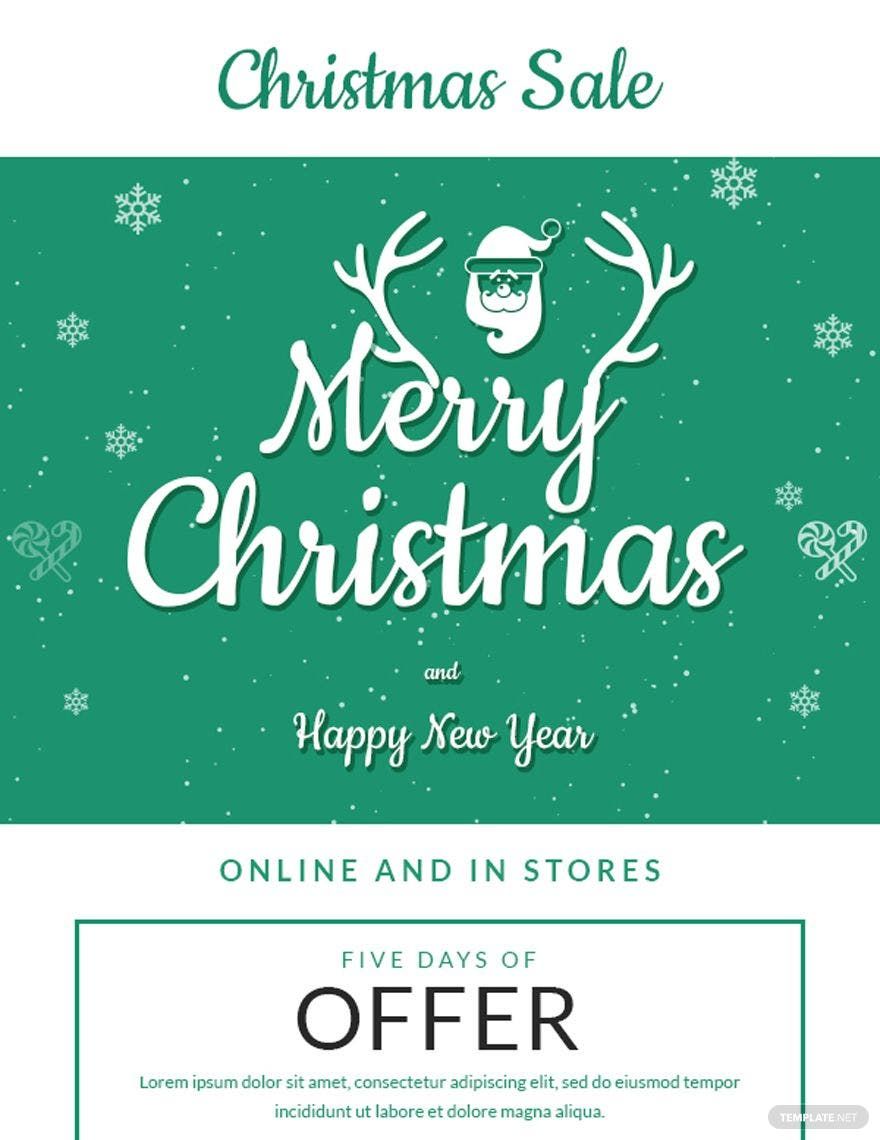 Christmas Offer Email Newsletter Template