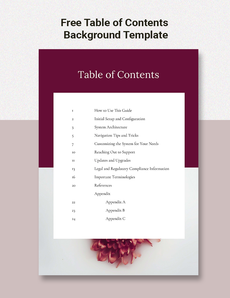 free-free-table-of-contents-background-template-download-in-word