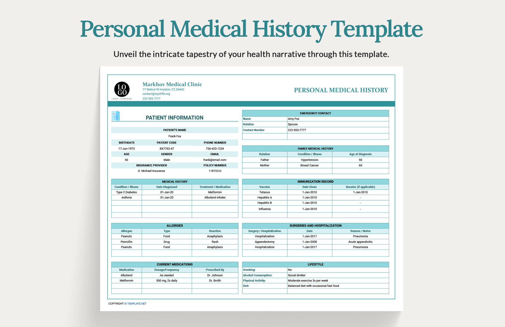 personal-medical-history