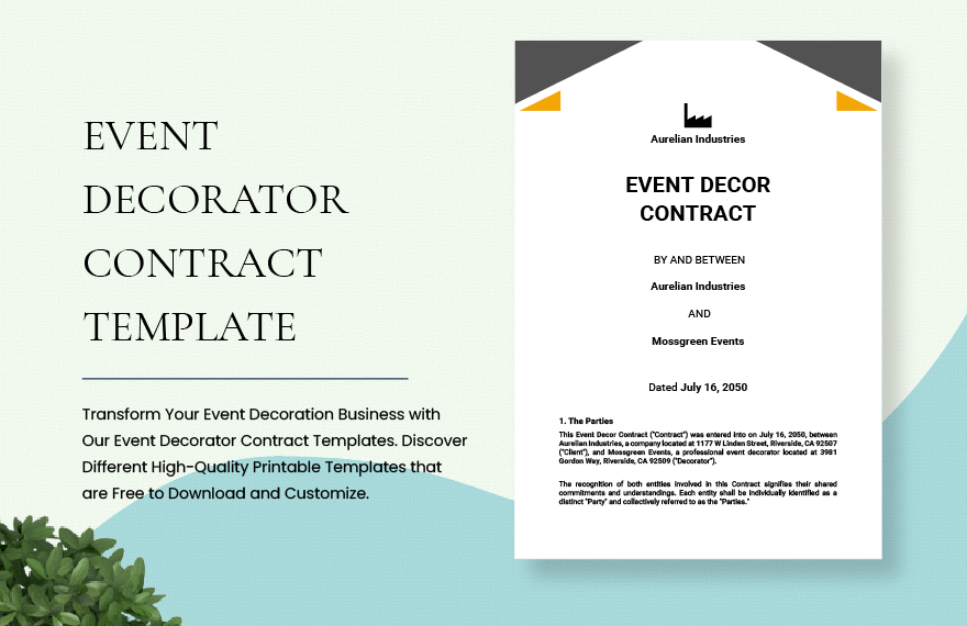 Event Decorator Contract
