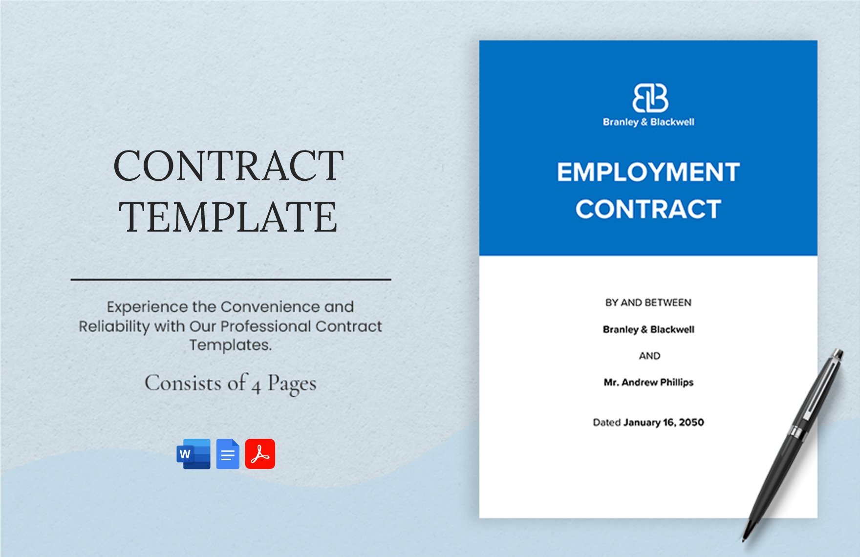 Free Contract Template