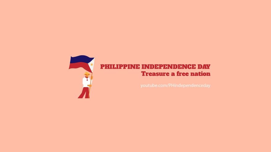 Philippine Independence Day Youtube Banner