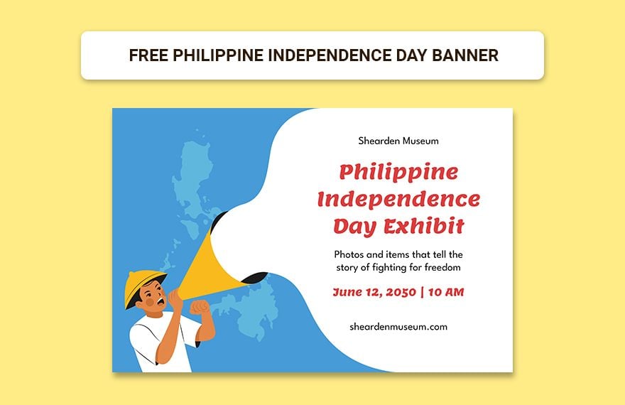 Philippine Independence Day Banner