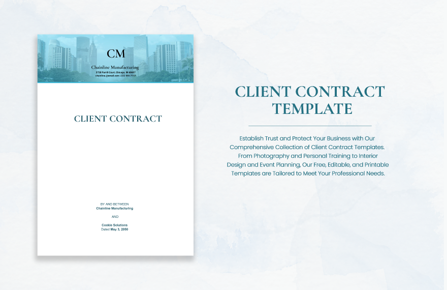 Free Client Contract 