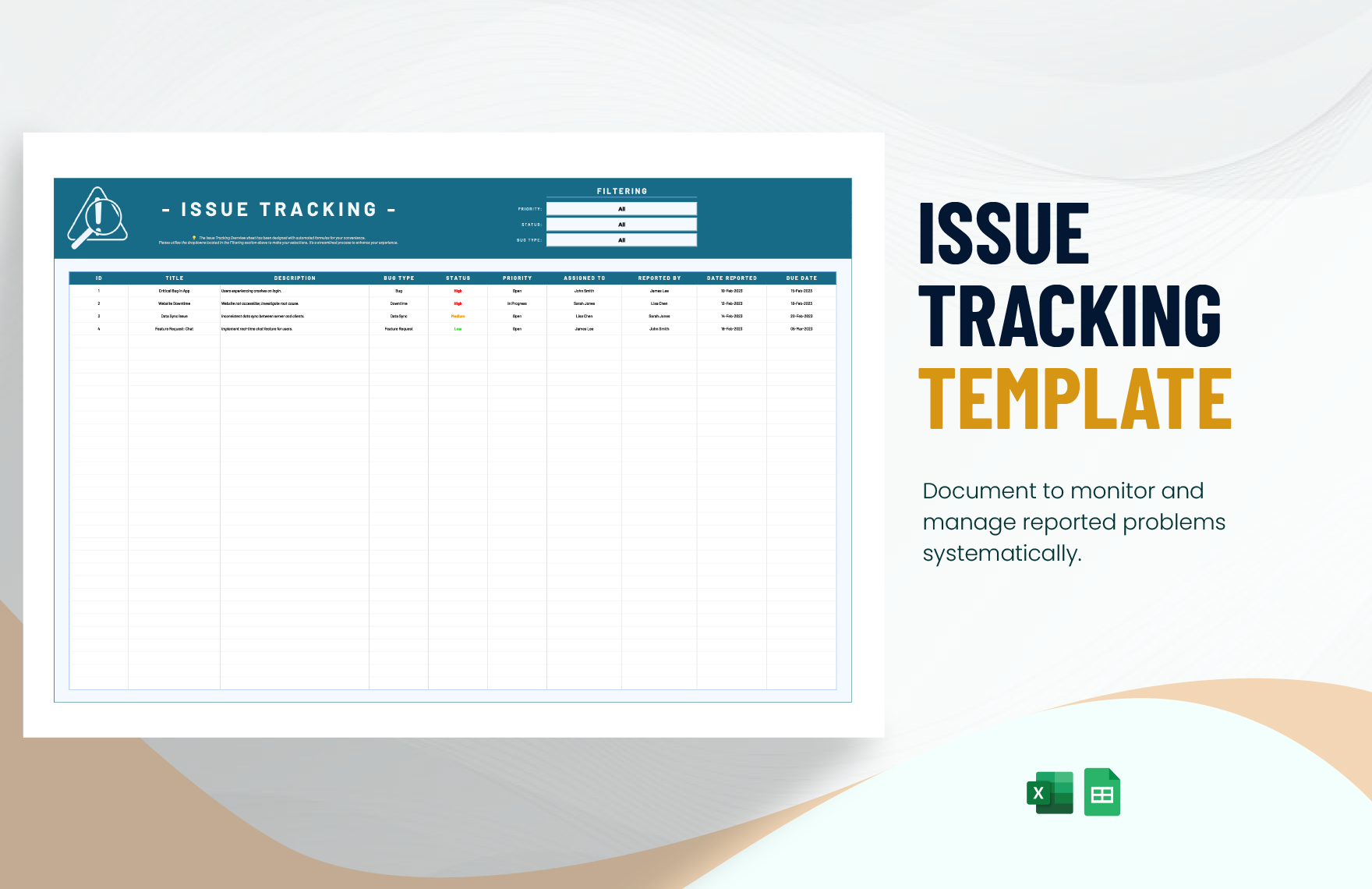 Issue Tracking Template