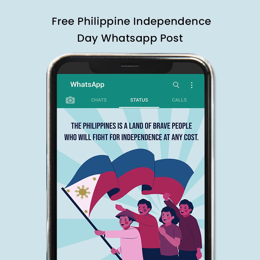 Philippine Independence Day Whatsapp Post