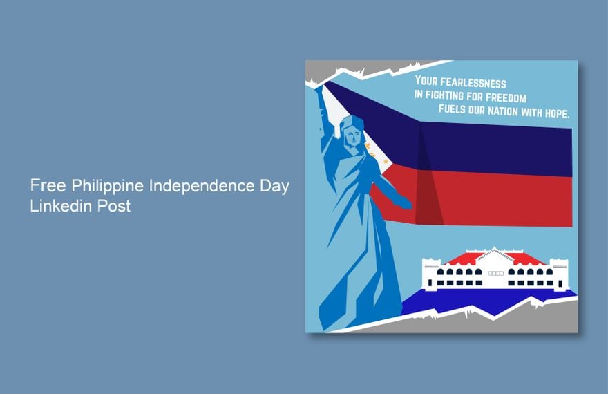 Philippine Independence Day Linkedin Post