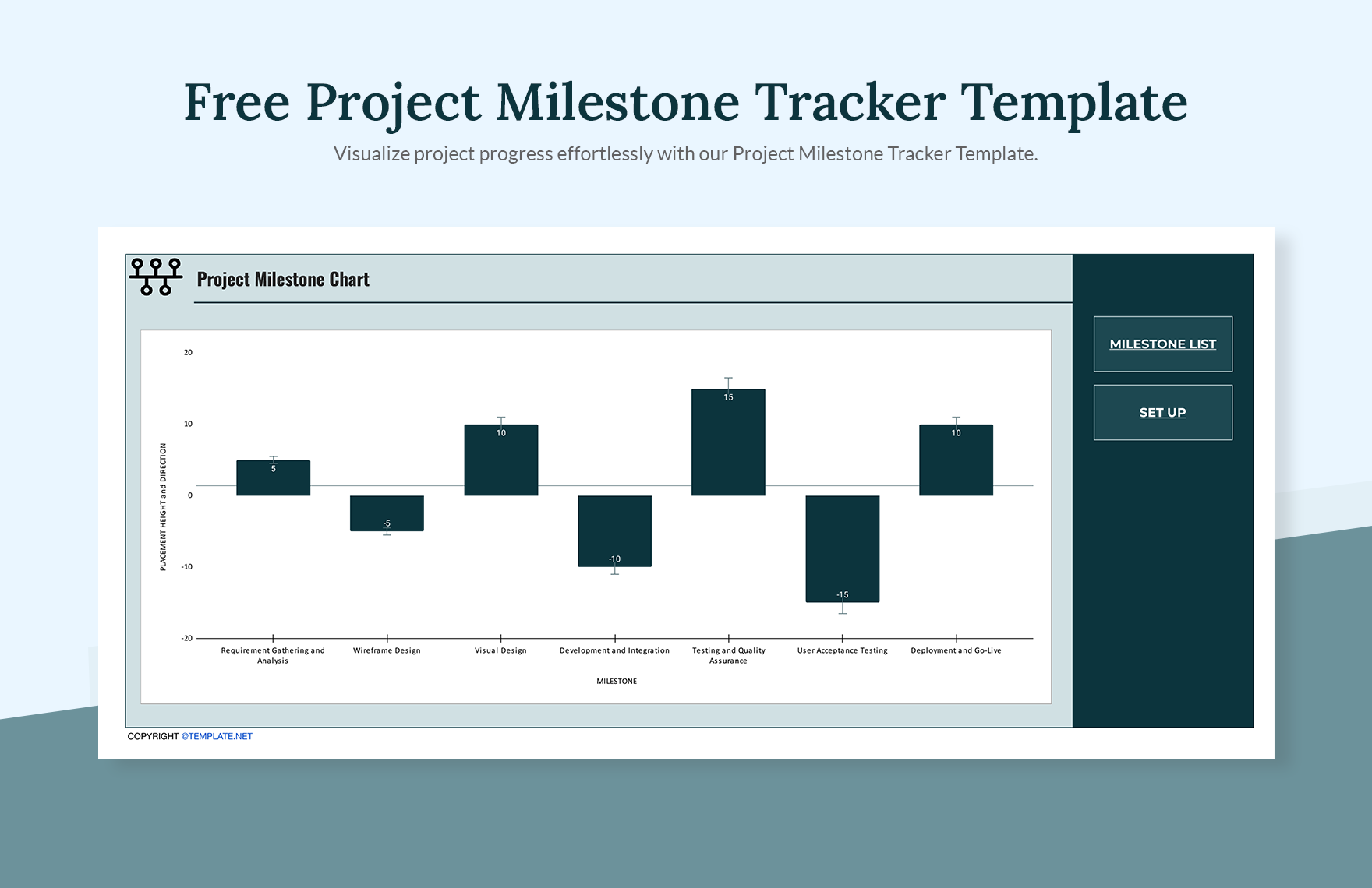 Project Milestone Tracker Template