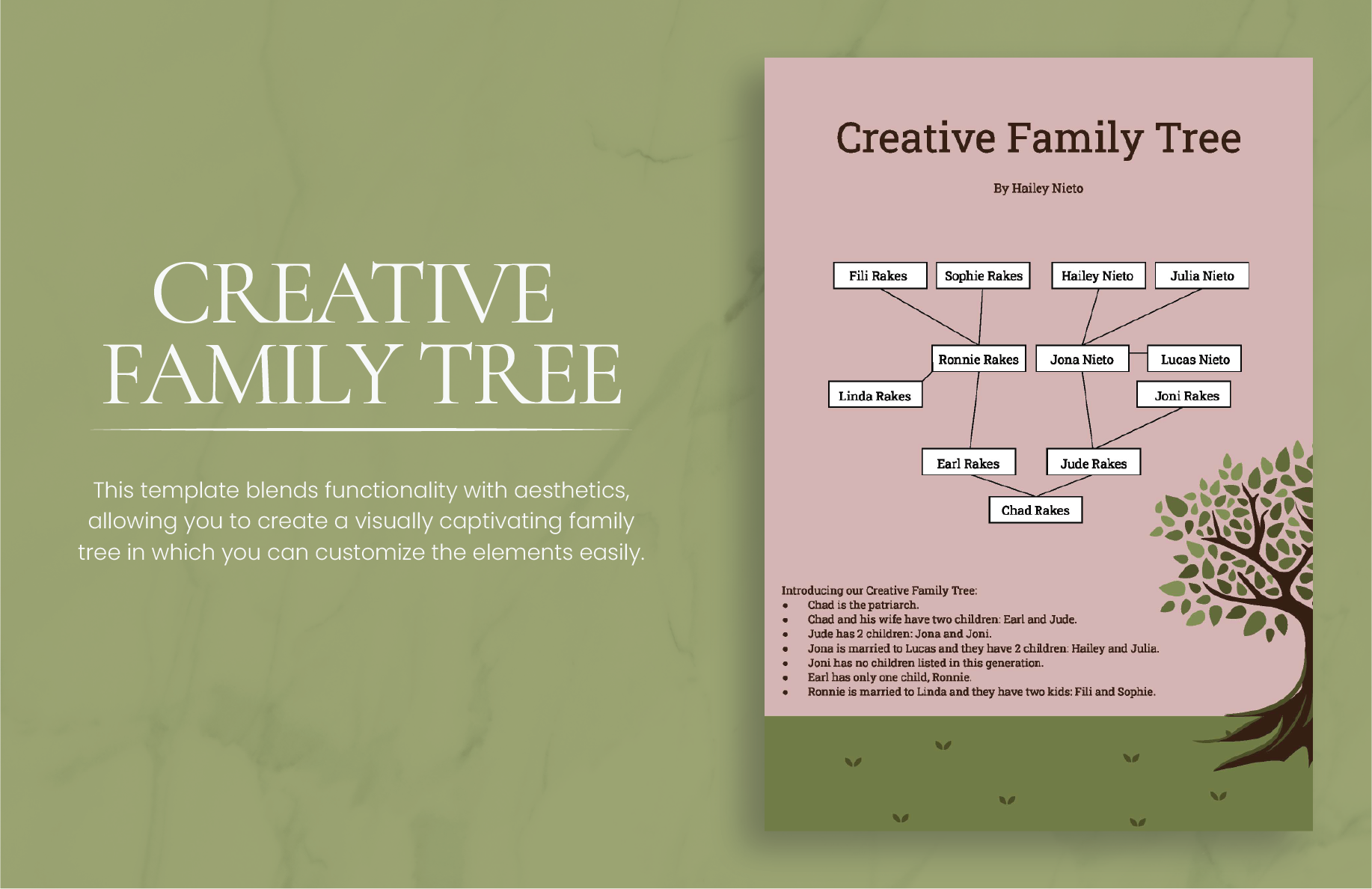 Family Tree PDF - Templates, Free, Download | Template.net