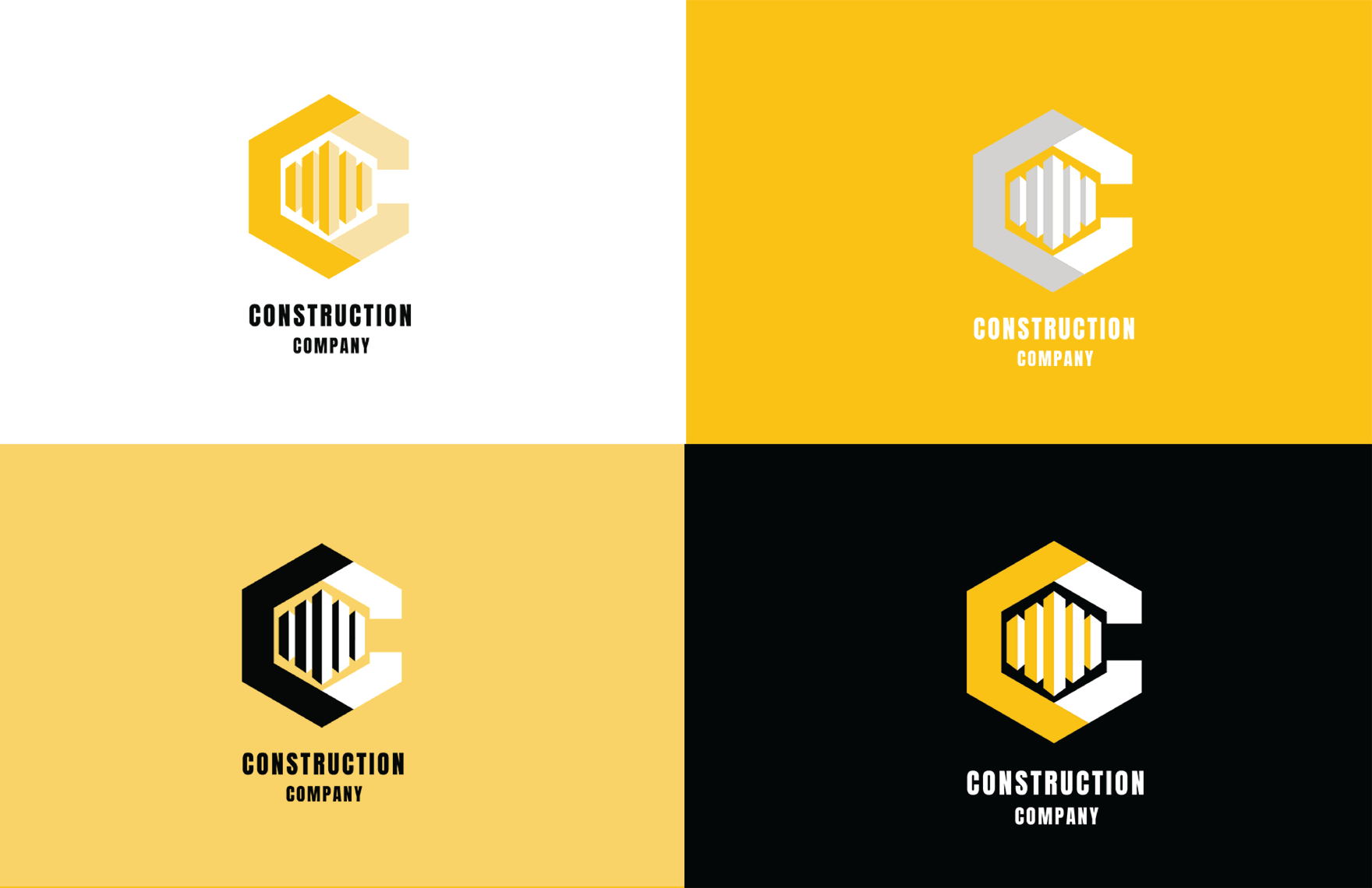 Creative Construction Logo Design