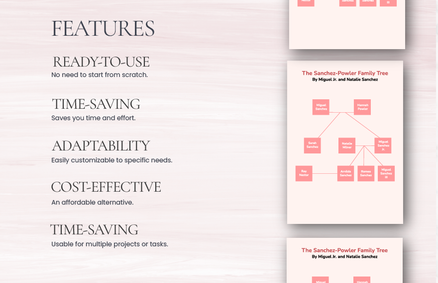 Family Tree Photo Collage Template - PDF, Illustrator | Template.net