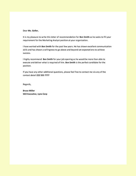 Formal Request Letter Template - Google Docs, Word | Template.net