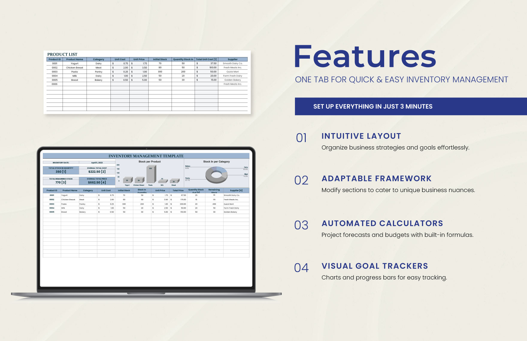 Inventory Management Template