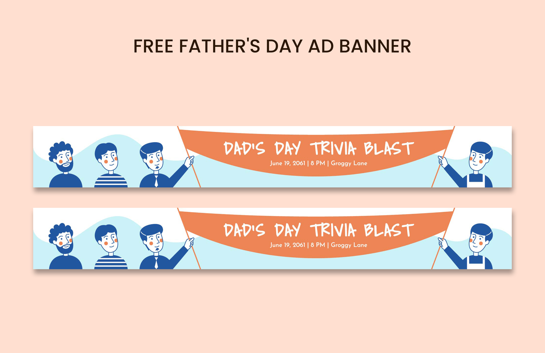 Father's Day Ad Banner