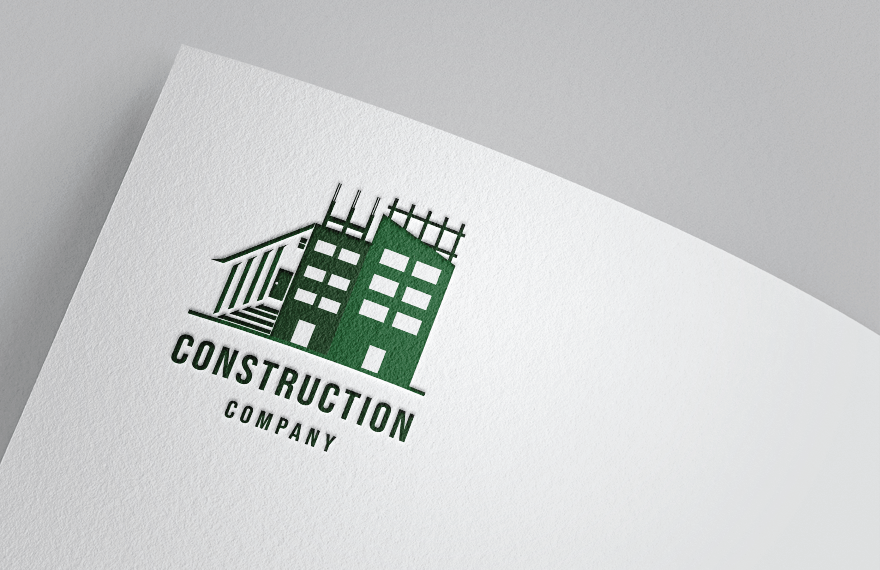 Modern Construction Logo Design in Illustrator, PSD, SVG, PNG, JPEG