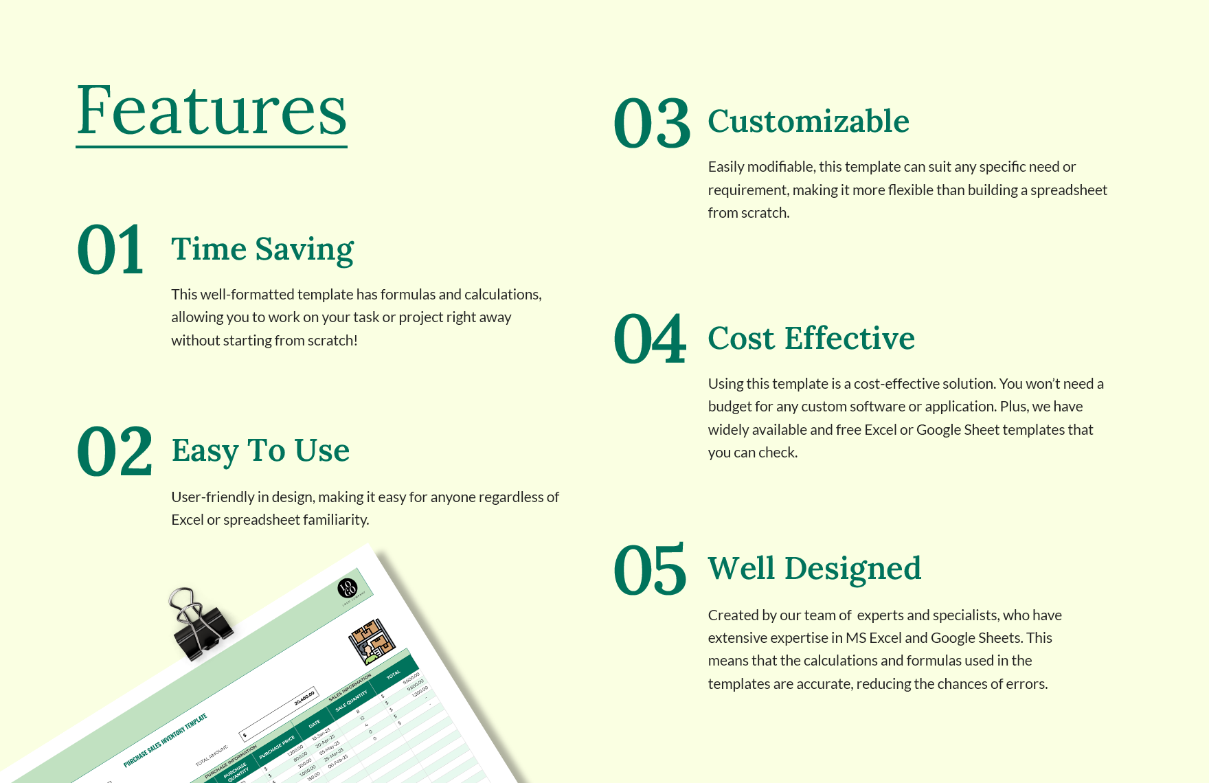 Purchase Sales Inventory Template - Download in Excel, Google Sheets ...