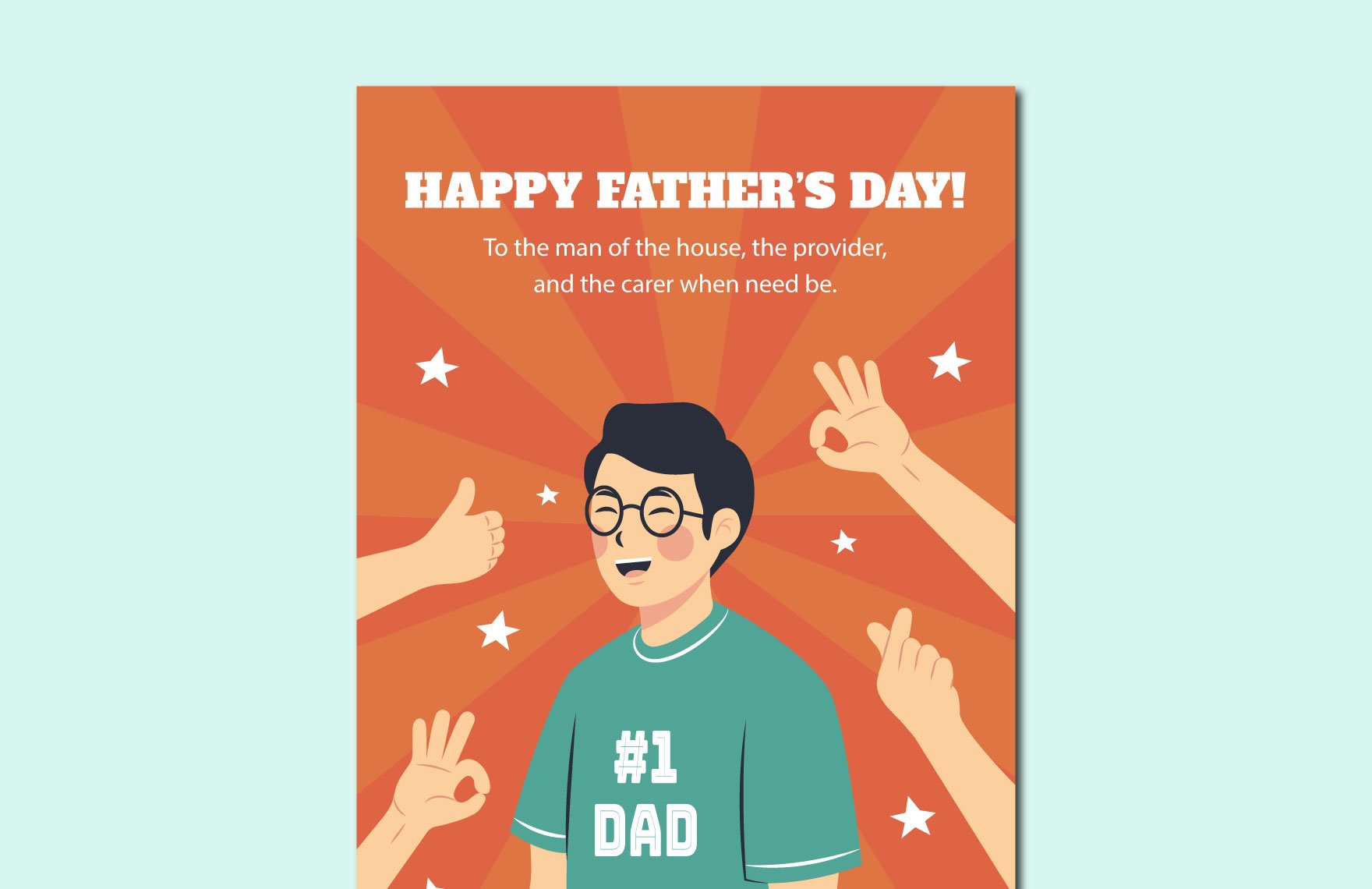Father's Day Greeting Card