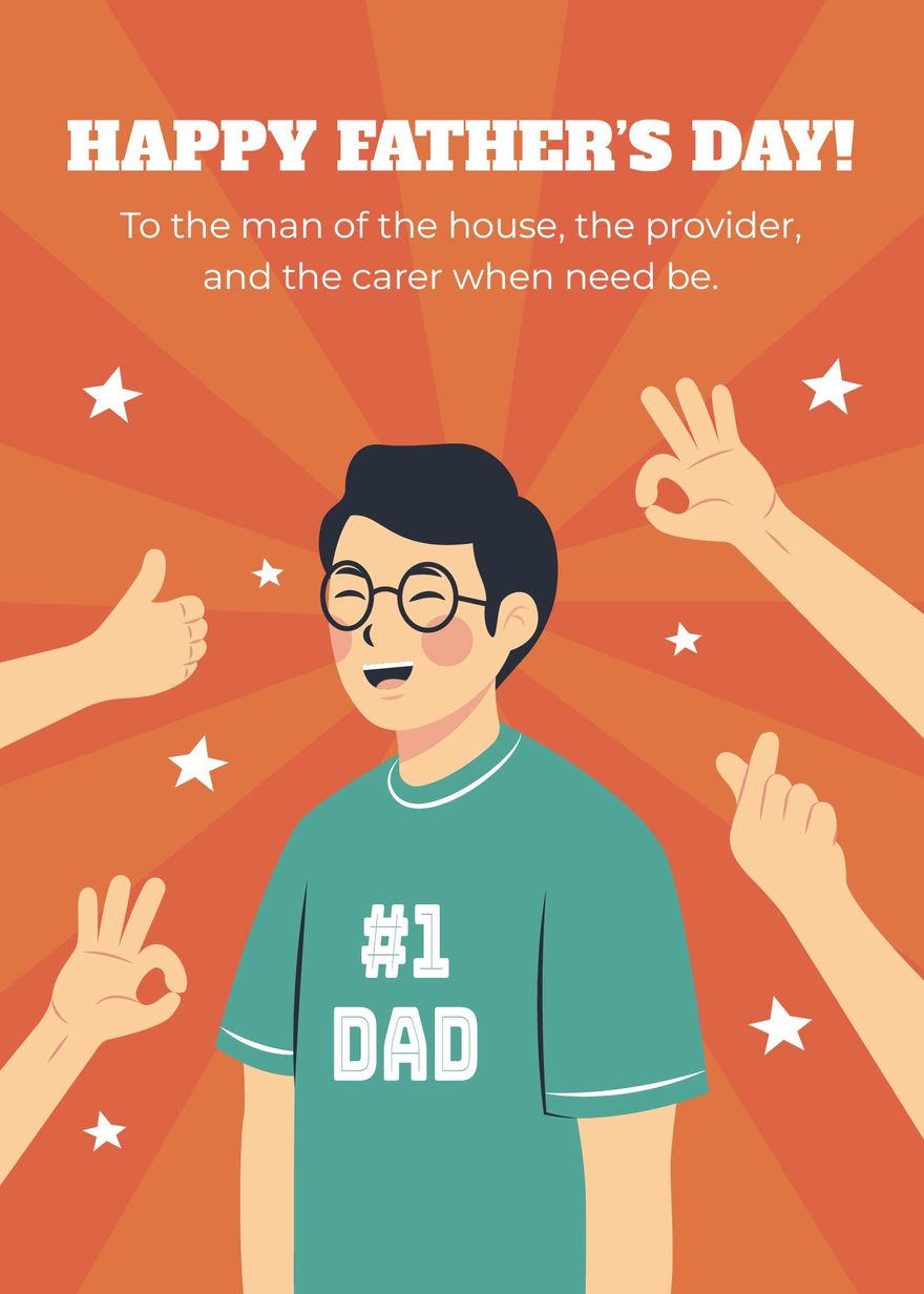 Free Father's Day Greeting Card - Download in Word, Google Docs ...